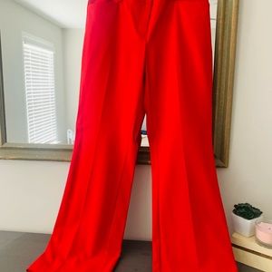 Boot cut , size 8 red NY & Company slacks, new with tags.